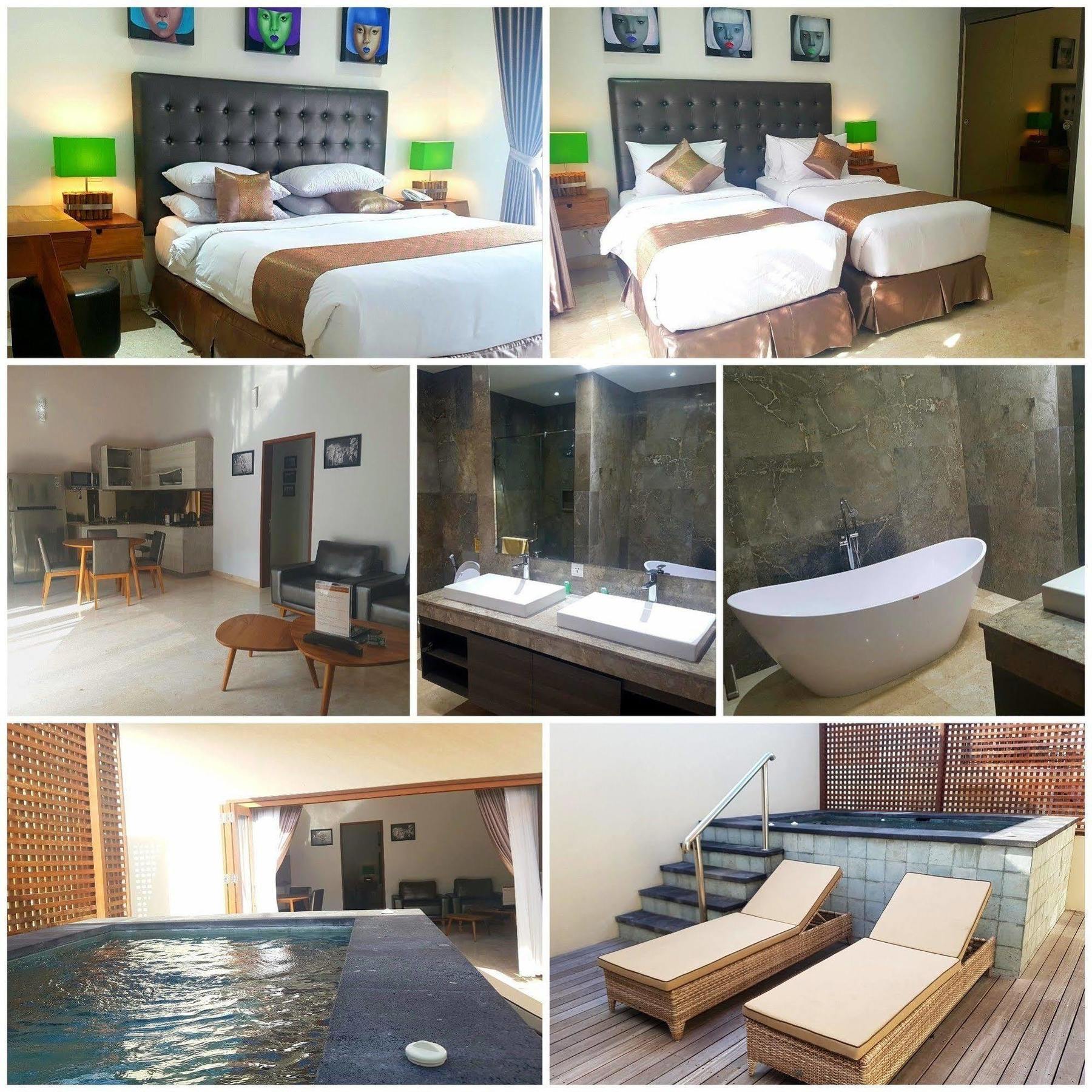 Ap Suite Apartment กูตา ภายนอก รูปภาพ